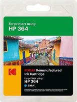 185H036402 KODAK HP D5460 TINTE CYA CB318EE/364 300Seiten 5ml (185H036402)