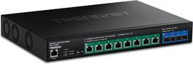 TRENDnet TPE-7124SBF - Version v1.0R - Switch - web - Smart - 8 x 10 Gigabit Ethernet + 4 x 10 Gigabit SFP+ - an Rack montierbar - PoE++ (720 W) (TPE-7124SBF)