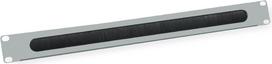 VALUE Rack-Blende mit Bürste für Kabeldurchführung - Hellgrau, RAL 7035 - 1U - 48.3 cm (19)