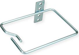 ROLINE Cable loop for cable management - rack mountable - silver - 48.3 cm (19inch)