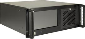 Inter-Tech 4U-4460 TFT - Rack - Server - Schwarz - ATX - EATX - micro ATX - Mini-ITX - 4U - 12,5 cm (88887317)