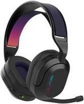 Jlab Nightfall Wireless Gaming Headset Black Duale Wireless-Verbindungen über USB oder Bluetooth, Drehbares Mikrofon, bis zu 70 Std. Akkulaufzeit