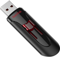 Sandisk CRUZER GLIDE Cruzer Glide 3.0 USB Flash Drive Black 128GB (SDCZ600-128G-G35)