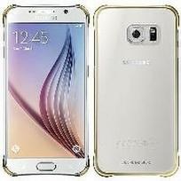 Samsung Clear Cover EF-QG920B - Hintere Abdeckung für Mobiltelefon - Gold - für Galaxy S6