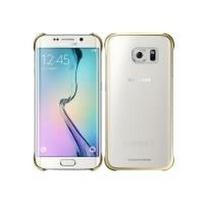 Samsung Clear Cover EF-QG925B - Hintere Abdeckung für Mobiltelefon - Gold - für Galaxy S6 edge