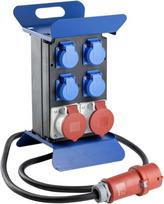 AS Schwabe 60504 STECKY Stromverteiler 400V I 16 A 1 CEE-Stecker 16 A, 5polig 400 V IP44 (60504)