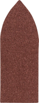 Bosch Accessories 2608605169 Deltaschleifpapier ungelocht Körnung num 120 (L x B) 130 mm x 60 mm 5 St.