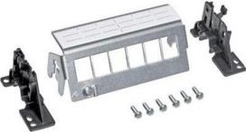 Hager Netzwerk-Patchpanel Keystone CAT 6a,Cat.7 Rohkabel,Cat.7a Rohkabel (FZ06MK)