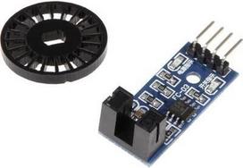 Joy-it Arduino Erweiterungs-Platine Speedsensor LM393 mit Lochscheibe (SEN-Speed)