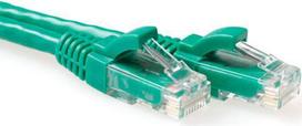 ACT Green 7 meter U/UTP CAT6 patch cable snagless with RJ45 connectors. Cat6 u/utp snagless gn 7.00m (IS8707)