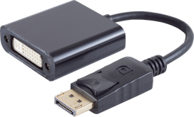 Shiverpeaks Displayportadapter-Adapter, Displayport Stecker 1.1 auf DVI 24+5 Buchse (14-05007)