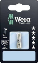 Wera Kreuzschlitz-Bit PZ 2 3855/1 TS SB SiS Edelstahl D 6.3 1 St. (05073614001)