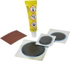 Fischer Fahrrad Reifen-Pannen Set 85480 Freizeit (B x H x T) 4.8 x 9.8 x 1.8 cm (85480)