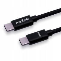 Maxlife Usb-c - Usb-c 1m 100w įkrovimo laidas