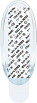 3M Transparente mittelgroße Command Haken M für den Außenbereich in ovaler Form - Outdoor - Hilfshaken - Transparent - Klebestreifen - 0,9 kg - Glas - Gestrichene Wand - Holz (17091AWFGN)
