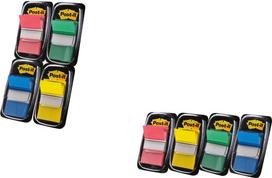 3M Post-it Index 680 AKTION: 8 Pack Ã  50 Streifen + GRATIS 4 Pack Ã  50 Streifen (680-P12)