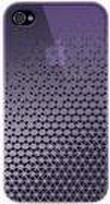 Linksys Belkin Emerge 060 - Schutzhülle für Mobiltelefon - Stahl, Purple Lightning - für Apple iPhone 4, 4S (F8W049CWC00)