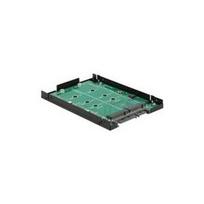 DeLOCK Converter 22 pin > M.2 NGFF - Speicher-Controller - SATA 6Gb/s - 600MBps - RAID 0, 1, JBOD - SATA 6Gb/s (62590)