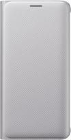 Samsung Flip Wallet EF-WG928 - Flip-Hülle für Mobiltelefon - Silber - für Galaxy S6 edge+