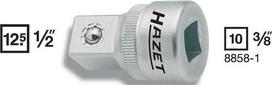 Hazet Adapter, Innenvierkant 10 mm (3/8 ) auf Außenvierkant 12,5 mm (1/2) 8858-1 (8858-1)