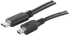 shiverpeaks BS77144-1.8 1.8m USB C Mini-USB B Männlich Männlich Schwarz USB Kabel (BS77144-1.8)