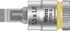 Wera Bitnuss Zyklop Schl 1/4 1x5,5x28 | Schlitzschrauben (05003321001)