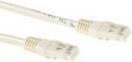 ACT Ivory 1.5 meter U/UTP CAT6 patch cable with RJ45 connectors. Cat6 u/utp ivory 1.50m (IB8451)