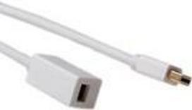 ACT 1.5 metre Mini DisplayPort extension cable Mini DisplayPort male - female. Length: 1.5 m Mini dp m - mini dp f 1.50m (AK3956)