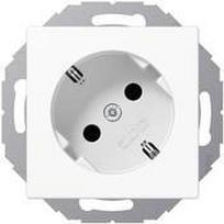 Jung SCHUKO-Steckdose aws 16A 250V 45Grad A 520-45 KI WW (A520-45KIWW)
