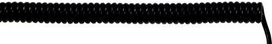 LAPP 73220258 Spiralkabel UNITRONIC® SPIRAL 1200 mm / 1600 mm 5 x 0.25 mm² Schwarz 1 St. (73220258)