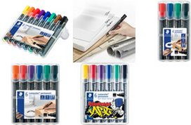 STAEDTLER Marker Lumocolor 350 WP6-1 perm 6 St./Pack. (350 WP6-1)