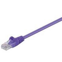 Wentronic 95222-GB - RJ-45 - RJ-45 - Männlich/männlich - Cat5e - U/UTP (UTP) - Violett (95222-GB)