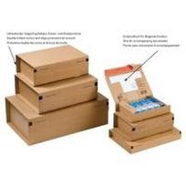ColomPac Paket-Versandkarton POST, Größe: M, braun Innenmaße: (B)305 x (T)212 x (H)110 mm (CP 067.04)