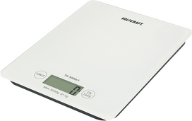Voltcraft Briefwaage TS-5000/1 Wägebereich (max.) 5 kg Ablesbarkeit 1 g batteriebetrieben Weiß (TS-5000/1)