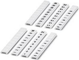 Phoenix Contact 0808671:0101. Typ: Terminal block markers, Menge pro Packung: 10 Stück(e), Produktfarbe: Weiß. Gewicht: 0,58 g (0808671:0101)