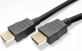 Goobay Series 2.1 8K Ultra High-Speed HDMI™ Kabel mit Ethernet, zertifiziert, 0.5 m, Schwarz - Hochgeschwindigkeitskabel für 8K@60 Hz (58267)