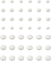 VOLTCRAFT Knopfzellen-Set 6 x AG1, 12 x AG3, 6 x AG4, 9 x AG10, 3 x AG12, 6 x AG13 (VC-12629360)