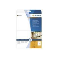 HERMA Special - Extra strength self-adhesive matte paper labels - weiß - 105 x 148 mm - 100 Etikett(en) (25 Bogen x 4) (10909)