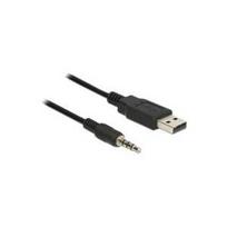 Delock Cable USB TTL male > 3,5 mm 4 pin stereo jack male 1,8 m (5 V) - Serieller Adapter - USB - Seriell (83778)