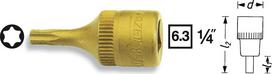 Hazet Torx-Schraubendreher-Einsatz 6,3 mm (1/4) 8502-T30 Länge 28 mm (8502-T30)