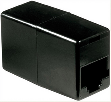Basetech ISDN Adapter [1x RJ45-Buchse 8p4c - 1x RJ45-Buchse 8p4c] Schwarz (BT-1602088)