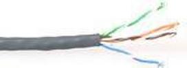 ACT CAT5E U/UTP PVC solid grey 100 m. Type: 100 m box, Grey C5e u/utp solid pvc grey 100m (ES100H)