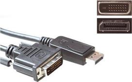 ACT Conversion cable DisplayPort male to DVI male 3,00 m. Length: 3 m Dp male - dvi male 3.00m (AK3997)
