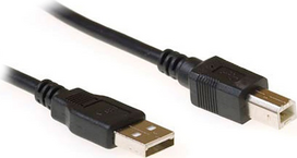 Eminent Ewent - USB-Kabel - USB (M) bis USB Typ B (M) - USB2.0 - 3,0m - Schwarz (EC2403)