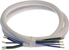 as - Schwabe 70868 Strom Anschlusskabel Weiß 3 m (70868)