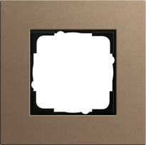 GIRA 0211 221. Produktfarbe: Bräune, Markenkompatibilität: GIRA, Material: Polycarbonat, Holz. Breite: 95 mm, Höhe: 95 mm, Dicke: 9,9 mm (0211221)