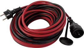 REV 0017050614 Strom Verlängerungskabel 16 A Rot, Schwarz 5 m (0017050614)