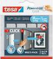 Tesa Montagestreifen Powerstrips CLICK 6 Paar M 8 L (77723-00020-00)