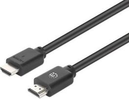 Manhattan 4K60 HDMI 2.0 Kabel 18Gbit/s schwarz - Kabel - Digital/Display/Video (356688)