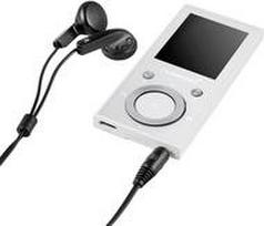 Intenso MP3 Videoplayer 1.8 Video Scooter BT White - Multimedia-Player - 64GB (3717492)